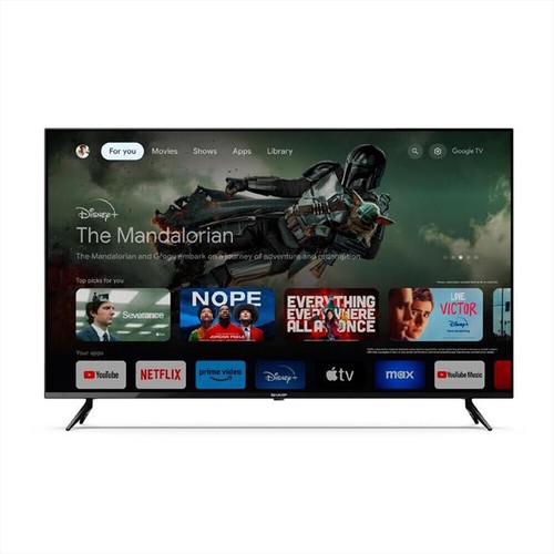 Sharp smart pollici 4k - smart, tv