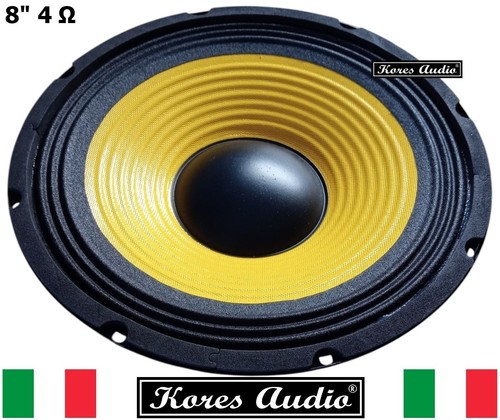 Kores audio woofer 8 - kw-84, 8"